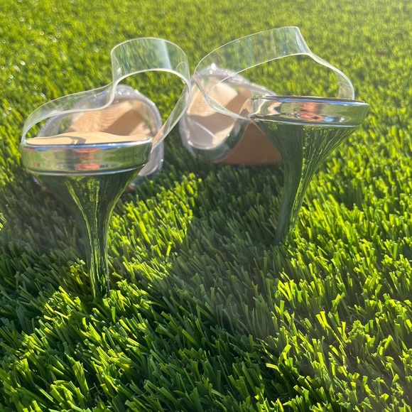 Saraw heels embellished crystal Gatsby 75 heels sz 9 US - Picture 5 of 5